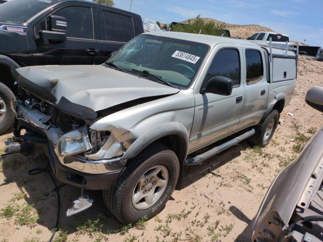 5TEGN92N21Z783028 - 2001 TOYOTA TACOMA DOUBLE CAB PRERUNNER SILVER photo 1