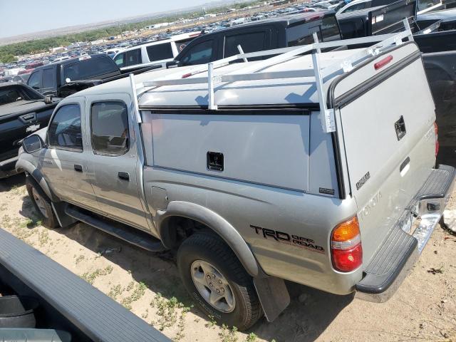 5TEGN92N21Z783028 - 2001 TOYOTA TACOMA DOUBLE CAB PRERUNNER SILVER photo 2