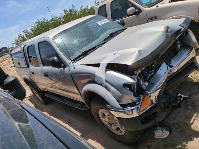 5TEGN92N21Z783028 - 2001 TOYOTA TACOMA DOUBLE CAB PRERUNNER SILVER photo 4