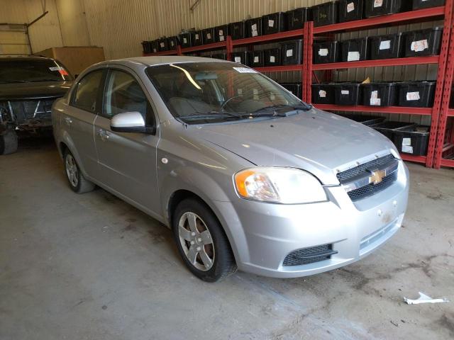 KL1TD56608B096360 - 2008 CHEVROLET AVEO BASE SILVER photo 4
