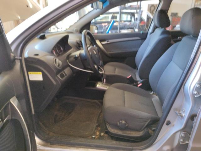 KL1TD56608B096360 - 2008 CHEVROLET AVEO BASE SILVER photo 7