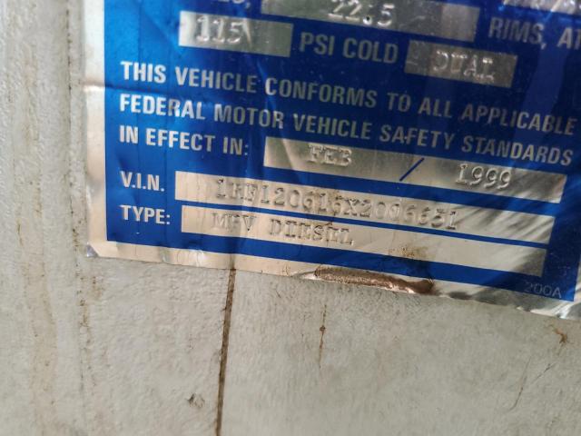 1RF120616X2006651 - 1999 ROADMASTER RAIL DYANASTER GREEN photo 10