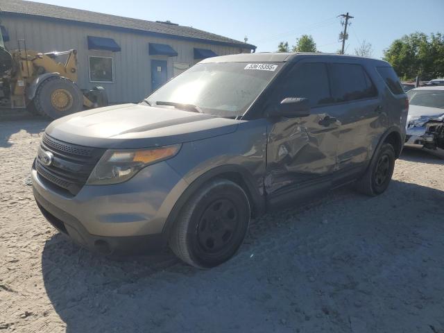 1FM5K8AR2DGA22327 - 2013 FORD EXPLORER POLICE INTERCEPTOR 灰色 照片 1