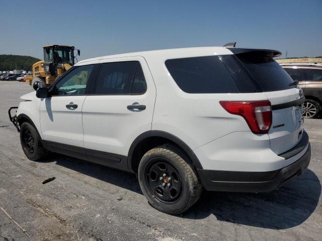 1FM5K8AR5JGA15710 - 2018 FORD EXPLORER POLICE INTERCEPTOR WHITE photo 2