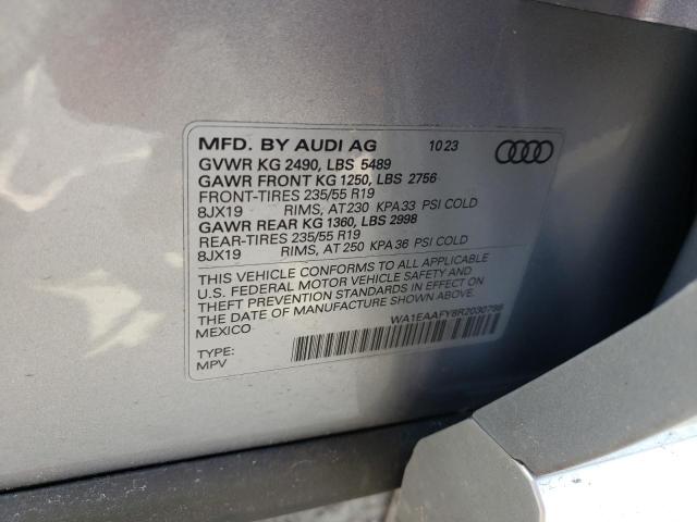 WA1EAAFY8R2030798 - 2024 AUDI Q5 PREMIUM PLUS 45 SILVER photo 12