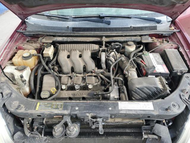 1MEFM42185G611869 - 2005 MERCURY MONTEGO PREMIER RED photo 11