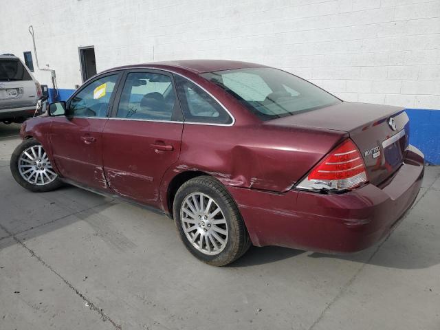 1MEFM42185G611869 - 2005 MERCURY MONTEGO PREMIER RED photo 2