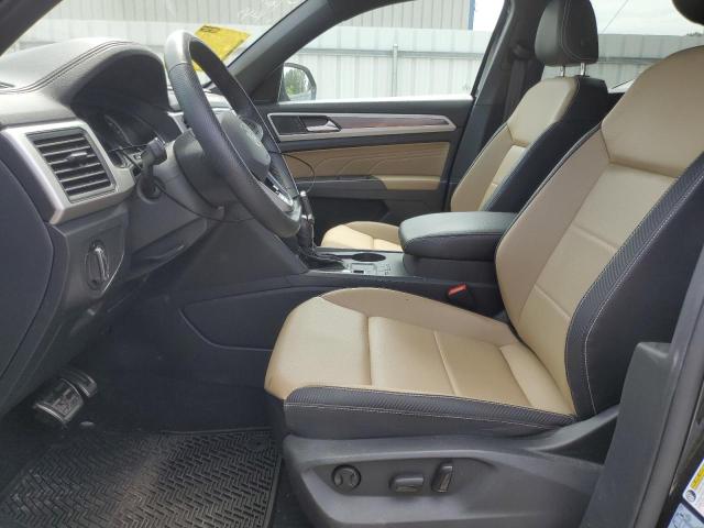 1V2PE2CA3MC229923 - 2021 VOLKSWAGEN ATLAS CROS SE შავი ფოტო 7