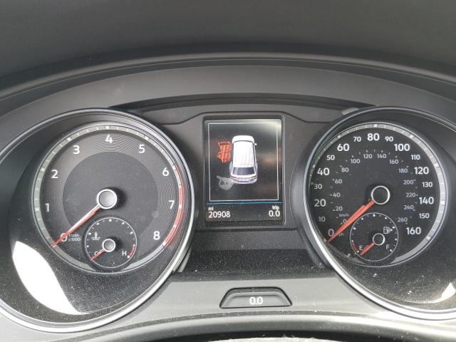 1V2PE2CA3MC229923 - 2021 VOLKSWAGEN ATLAS CROS SE შავი ფოტო 9