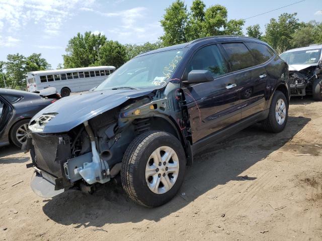 1GNKRFKDXGJ324943 - 2016 CHEVROLET TRAVERSE LS BLUE photo 1