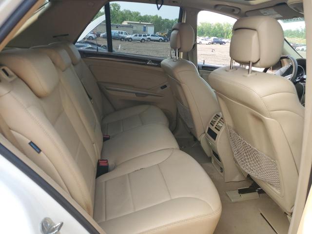 4JGBB8GB8BA694728 - 2011 MERCEDES-BENZ ML 350 4MATIC WHITE photo 11