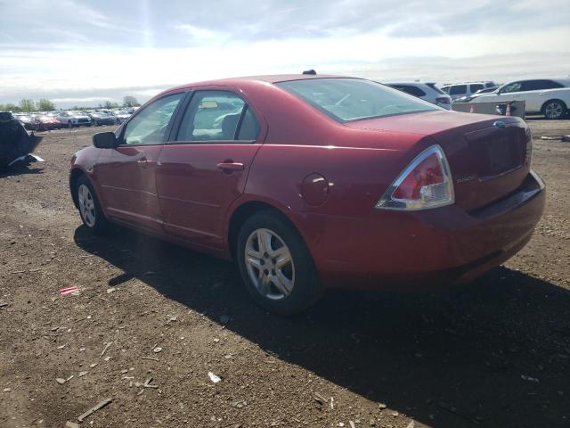 3FAHP06Z68R124554 - 2008 FORD FUSION S RED photo 2