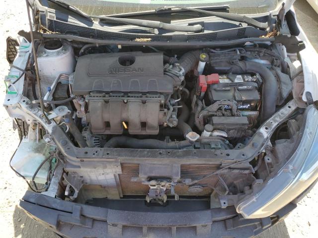 3N1AB7AP4HL641821 - 2017 NISSAN SENTRA S WHITE photo 11