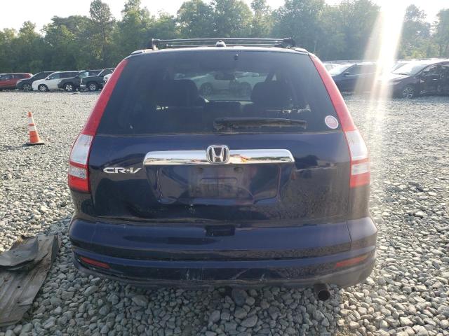 5J6RE3H75AL001666 - 2010 HONDA CR-V EXL BLUE photo 6