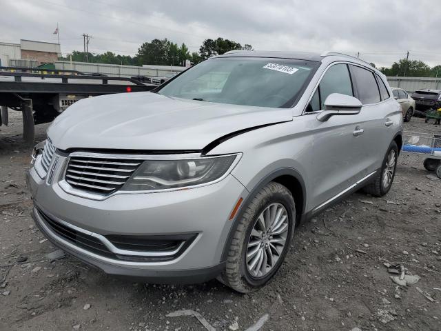 2LMTJ6KR3GBL71428 - 2016 LINCOLN MKX SELECT SILVER photo 1