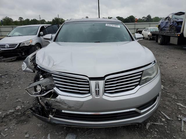 2LMTJ6KR3GBL71428 - 2016 LINCOLN MKX SELECT SILVER photo 5