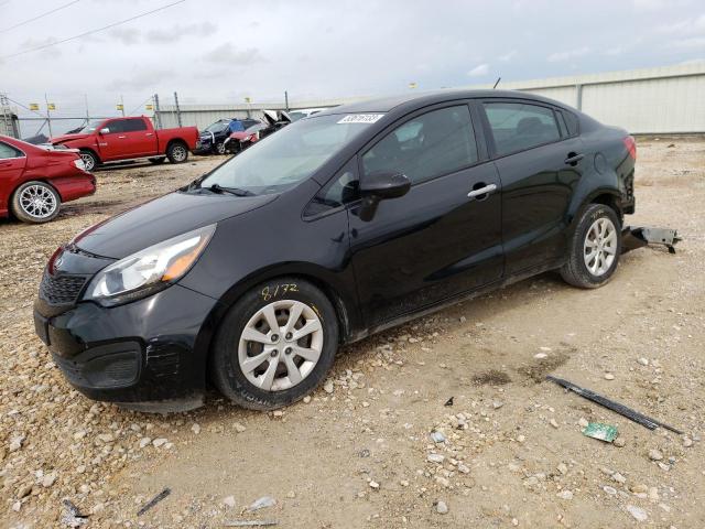 KNADM4A30F6515704 - 2015 KIA RIO LX BLACK photo 1