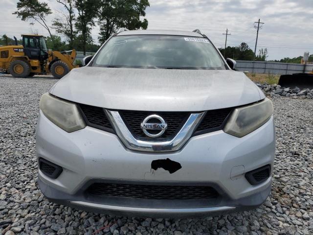 KNMAT2MT0FP510604 - 2015 NISSAN ROGUE S SILVER photo 5