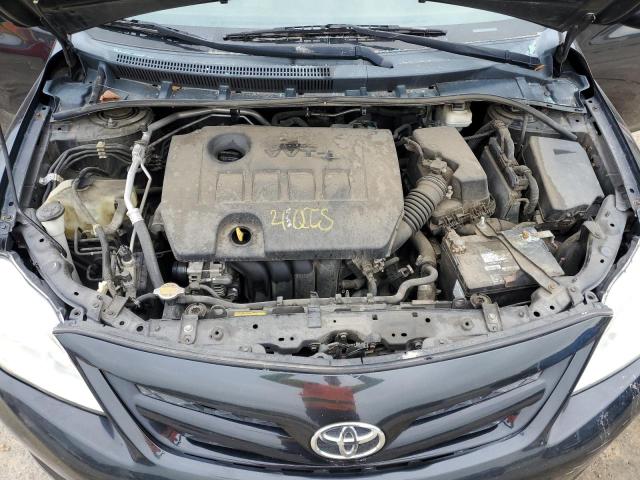 2T1BU4EEXCC900987 - 2012 TOYOTA COROLLA BASE Negro foto 11