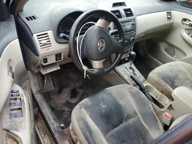 2T1BU4EEXCC900987 - 2012 TOYOTA COROLLA BASE Negro foto 8