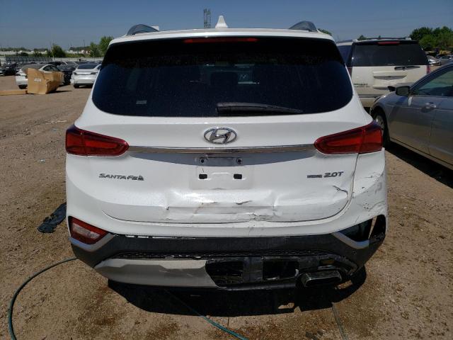 5NMS5CAA9KH019281 - 2019 HYUNDAI SANTA FE LIMITED WHITE photo 6