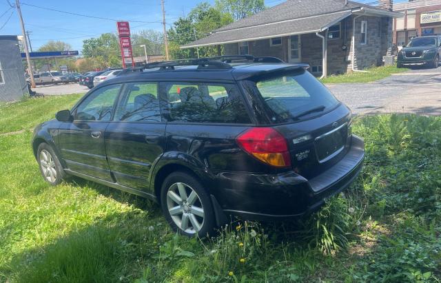 4S4BP61C477338823 - 2007 SUBARU OUTBACK OUTBACK 2.5I BLACK photo 3