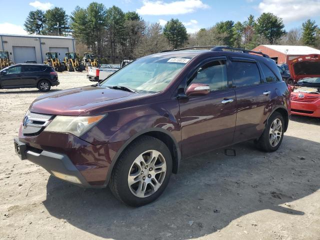 2HNYD28338H501371 - 2008 ACURA MDX TECHNOLOGY BURGUNDY photo 1