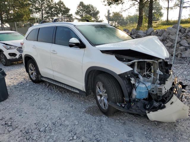 5TDKKRFH6FS107175 - 2015 TOYOTA HIGHLANDER XLE Սպիտակ լուսանկար 4