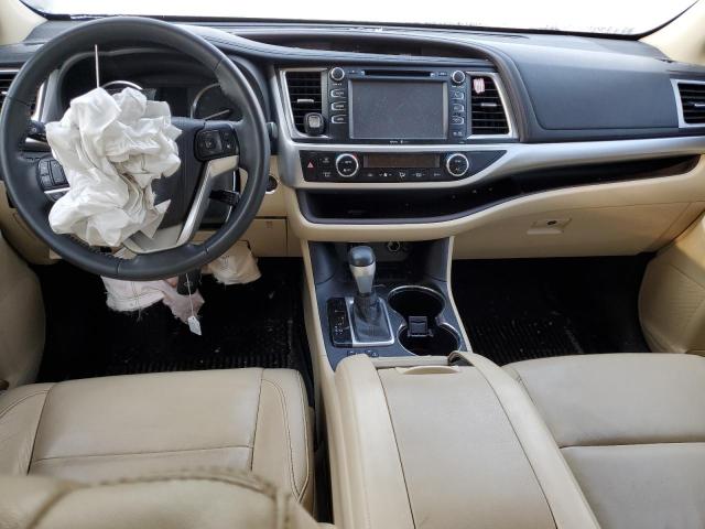 5TDKKRFH6FS107175 - 2015 TOYOTA HIGHLANDER XLE Սպիտակ լուսանկար 8