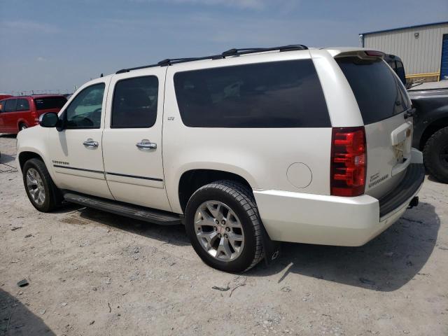 1GNSKKE70DR251484 - 2013 CHEVROLET SUBURBAN K1500 LTZ WHITE photo 2