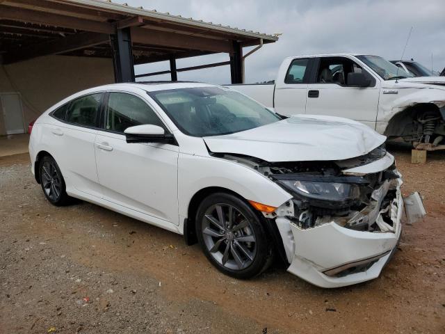 JHMFC1F7XKX012712 - 2019 HONDA CIVIC EXL WHITE photo 4