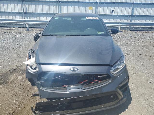 3KPF44AC9ME377390 - 2021 KIA FORTE GT GRAY photo 5