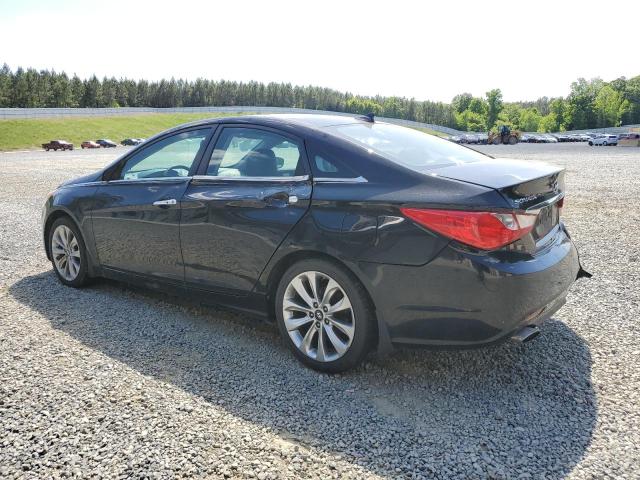 5NPEC4AC8DH696922 - 2013 HYUNDAI SONATA SE BLACK photo 2