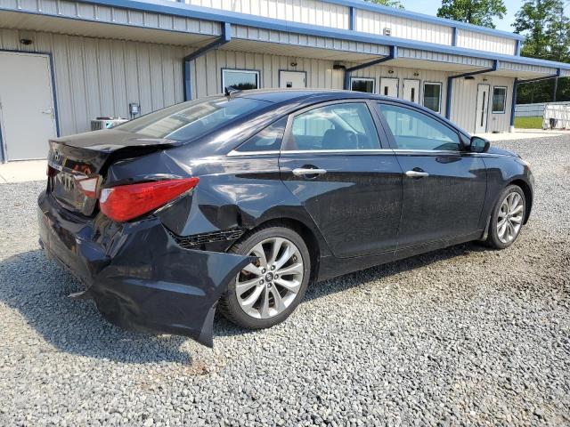 5NPEC4AC8DH696922 - 2013 HYUNDAI SONATA SE BLACK photo 3