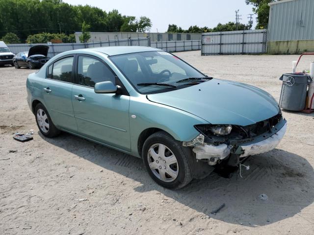 JM1BK12F941193596 - 2004 MAZDA 3 I TURQUOISE photo 4