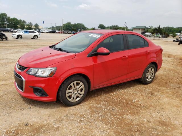1G1JB5SH2H4174499 - 2017 CHEVROLET SONIC LS RED photo 1