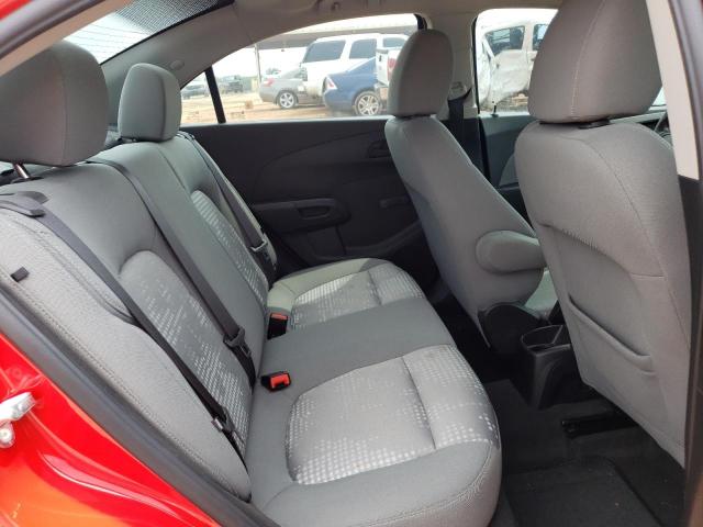 1G1JB5SH2H4174499 - 2017 CHEVROLET SONIC LS RED photo 10