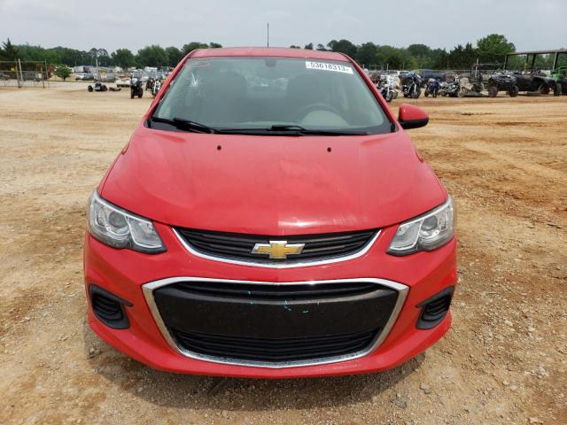 1G1JB5SH2H4174499 - 2017 CHEVROLET SONIC LS RED photo 5