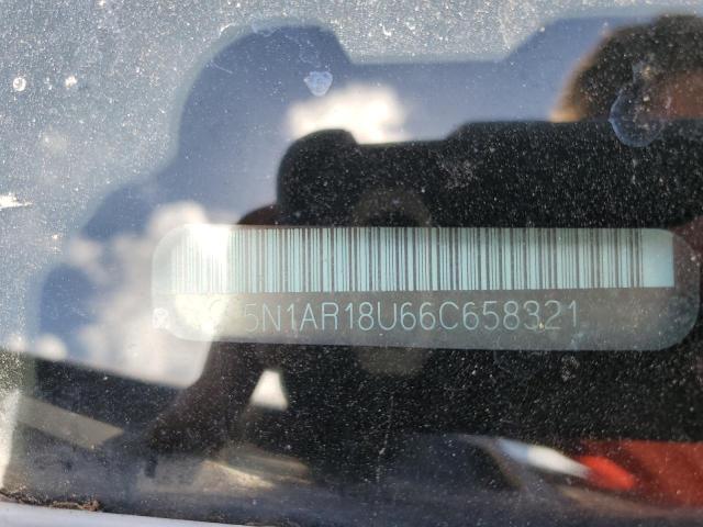 5N1AR18U66C658321 - 2006 NISSAN PATHFINDER LE 黑色 照片 12