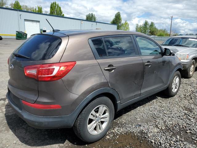 KNDPB3A2XB7077995 - 2011 KIA SPORTAGE LX CHARCOAL photo 3