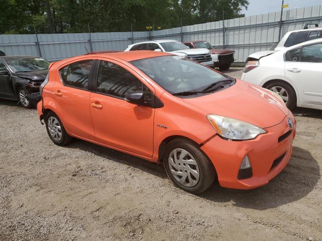 JTDKDTB35D1041987 - 2013 TOYOTA PRIUS C ORANGE photo 4