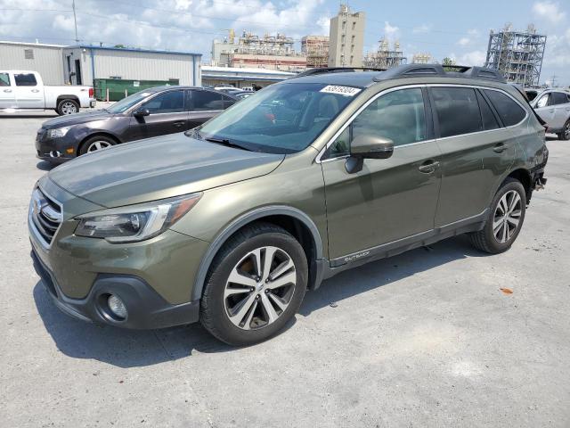 4S4BSANC5J3322835 - 2018 SUBARU OUTBACK 2.5I LIMITED GREEN photo 1