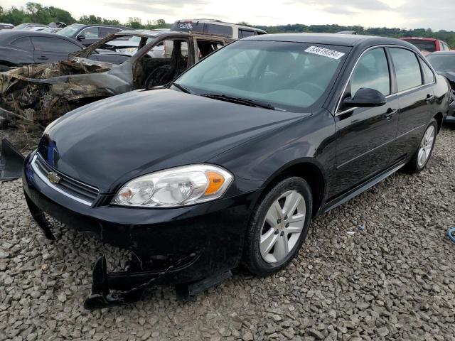 2G1WA5EK6A1249982 - 2010 CHEVROLET IMPALA LS BURGUNDY photo 1