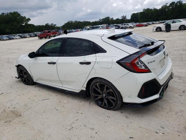 SHHFK7G41JU203339 - 2018 HONDA CIVIC SPORT 白色 照片 2