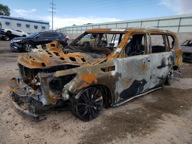 JN8AZ2NEXK9237995 - 2019 INFINITI QX80 LUXE BURN photo 1