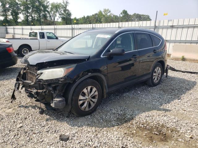 2HKRM3H7XDH501193 - 2013 HONDA CR-V EXL BLACK photo 1