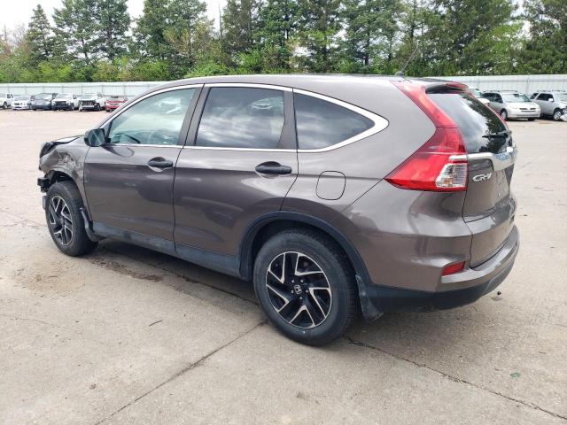 2HKRM4H40GH683048 - 2016 HONDA CR-V SE GRAY photo 2