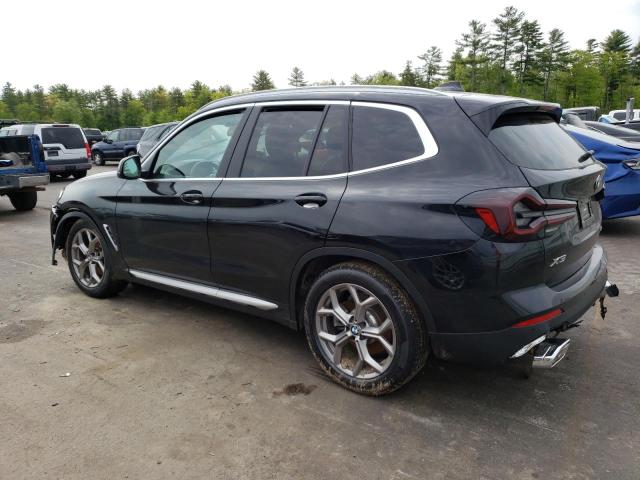 5UX53DP03P9S09229 - 2023 BMW X3 XDRIVE30I BLACK photo 2