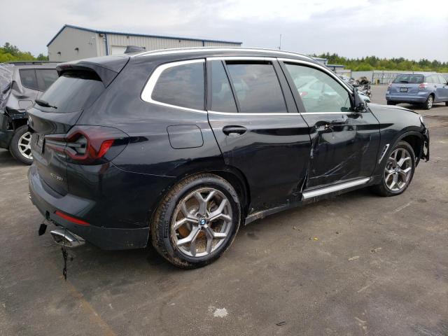 5UX53DP03P9S09229 - 2023 BMW X3 XDRIVE30I BLACK photo 3