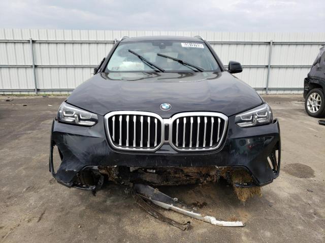 5UX53DP03P9S09229 - 2023 BMW X3 XDRIVE30I BLACK photo 5